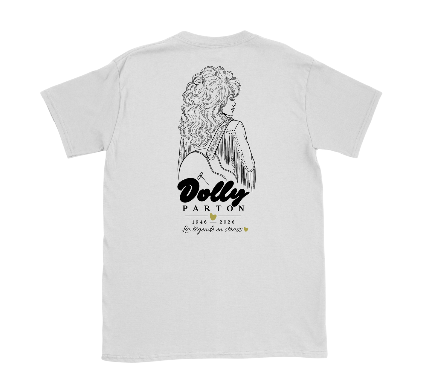 Dolly T-shirt - La légende en strass