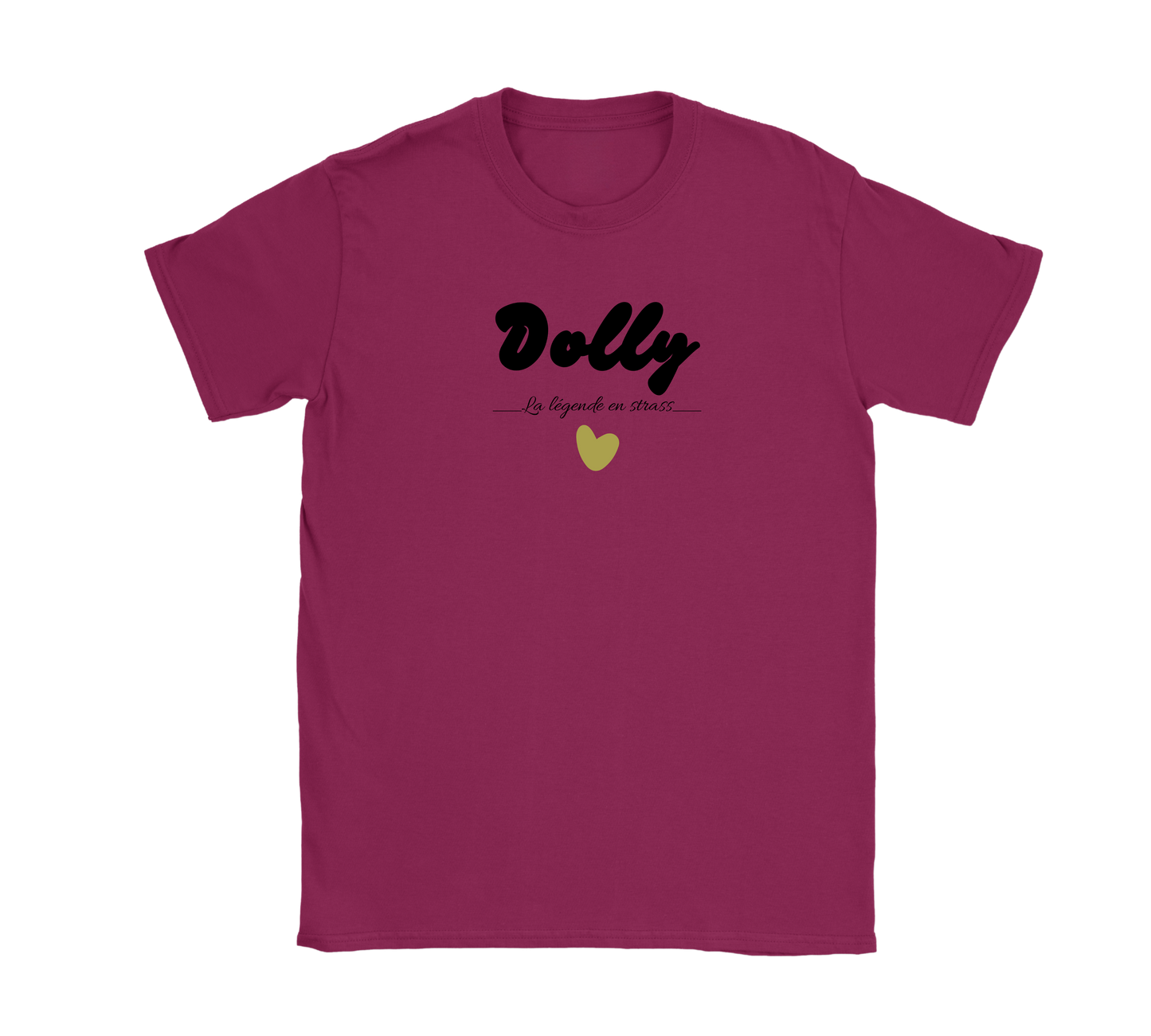 Dolly T-shirt - La légende en strass