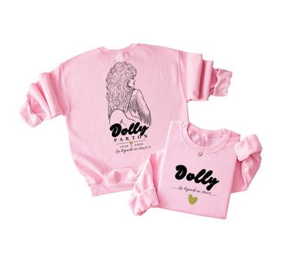 Dolly crewneck - La légende en strass