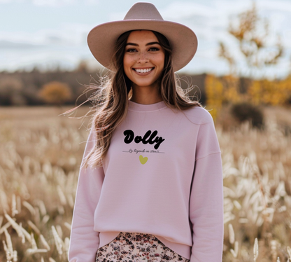 Dolly crewneck - La légende en strass