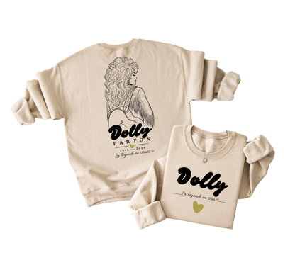 Dolly crewneck - La légende en strass