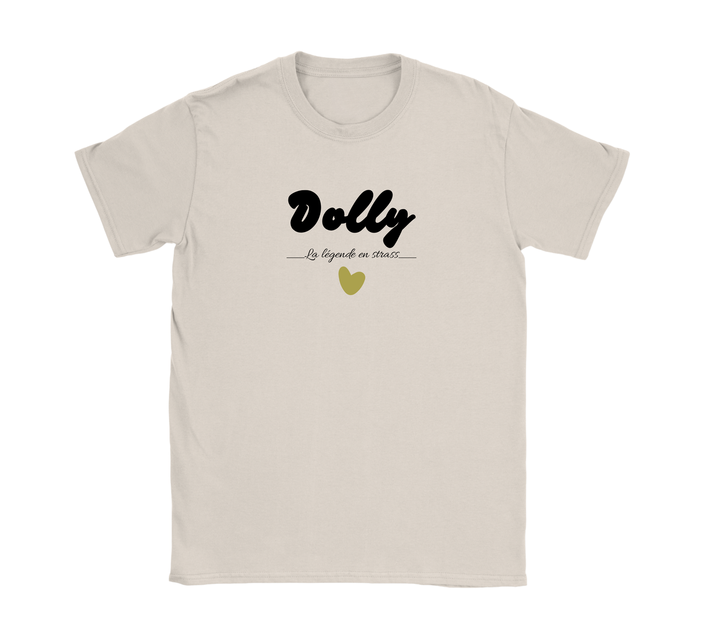 Dolly T-shirt - La légende en strass