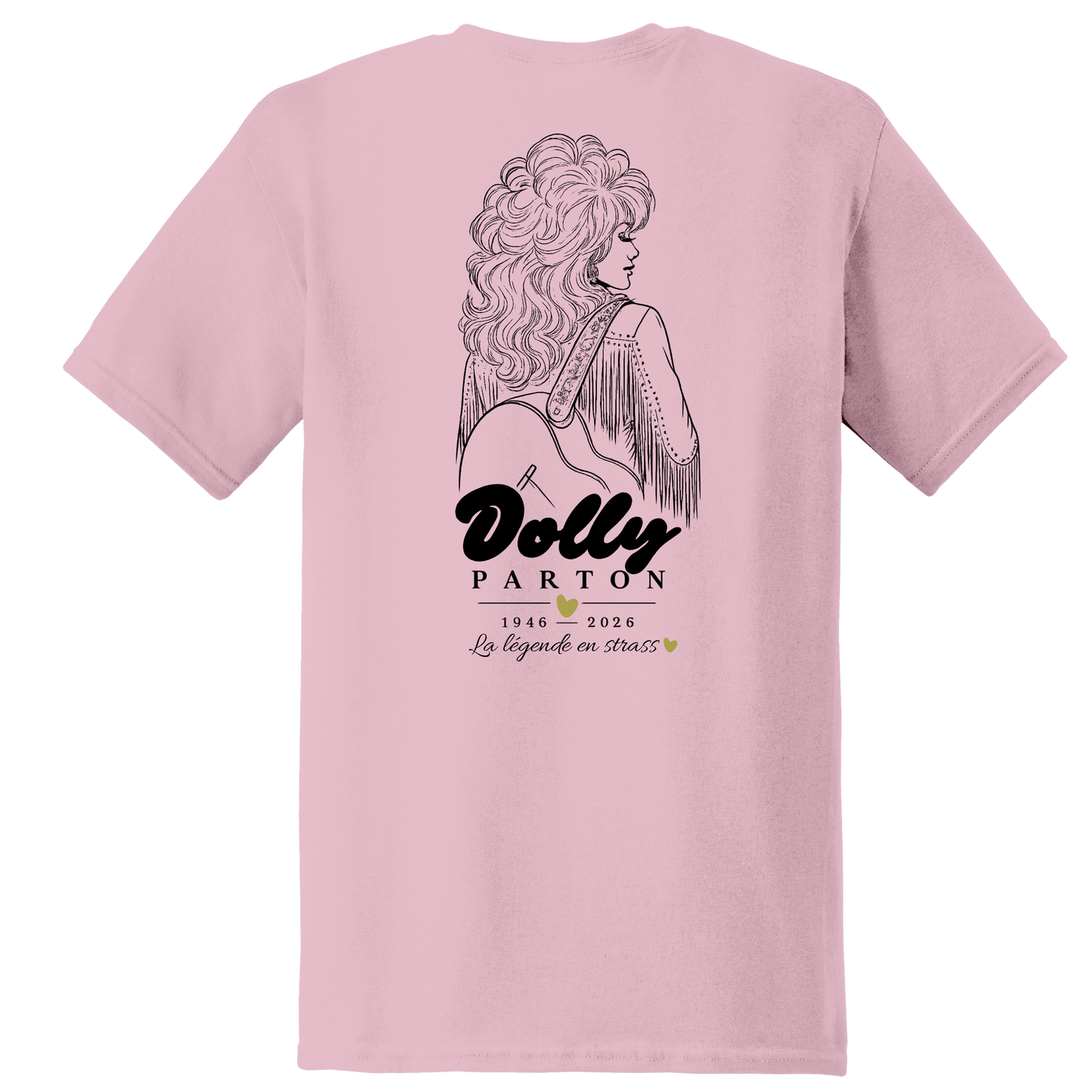Dolly T-shirt - La légende en strass