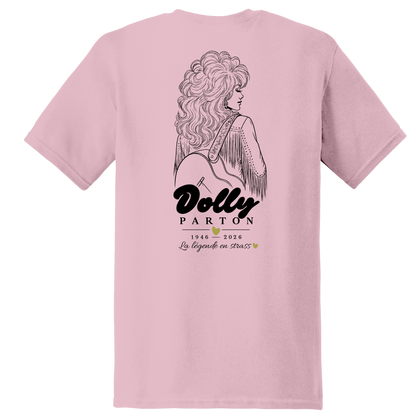 Dolly T-shirt - La légende en strass